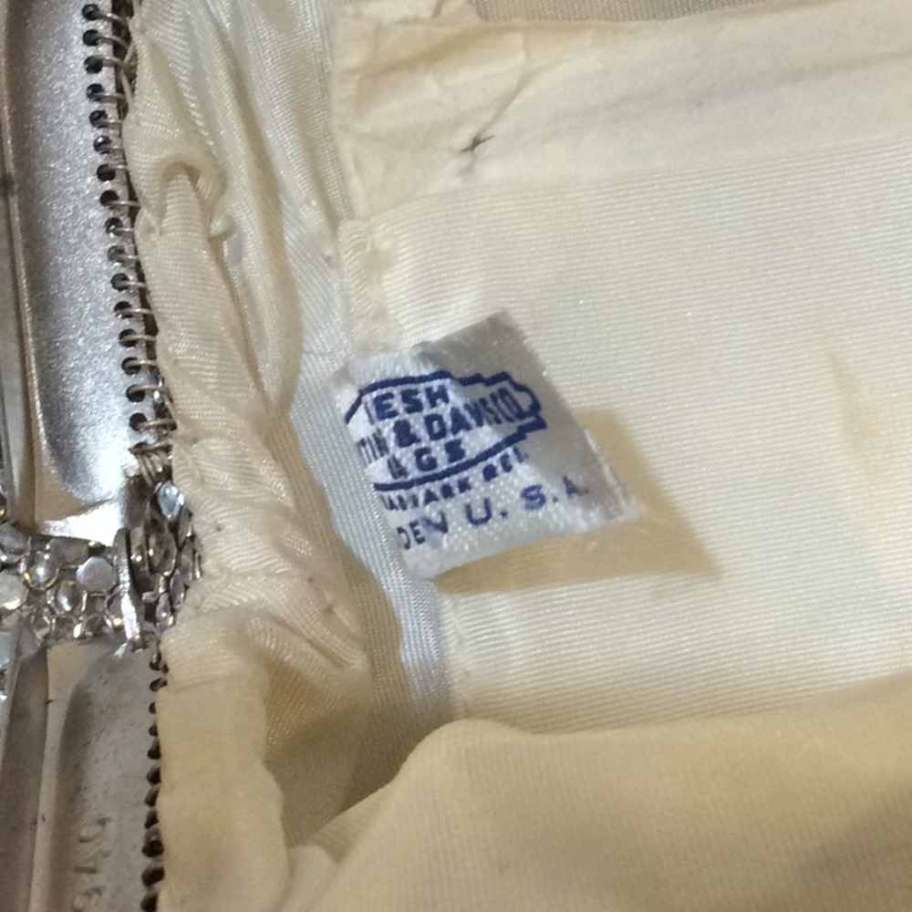 Whiting & Davis Silver Evening Bag - Picture 7 of 10